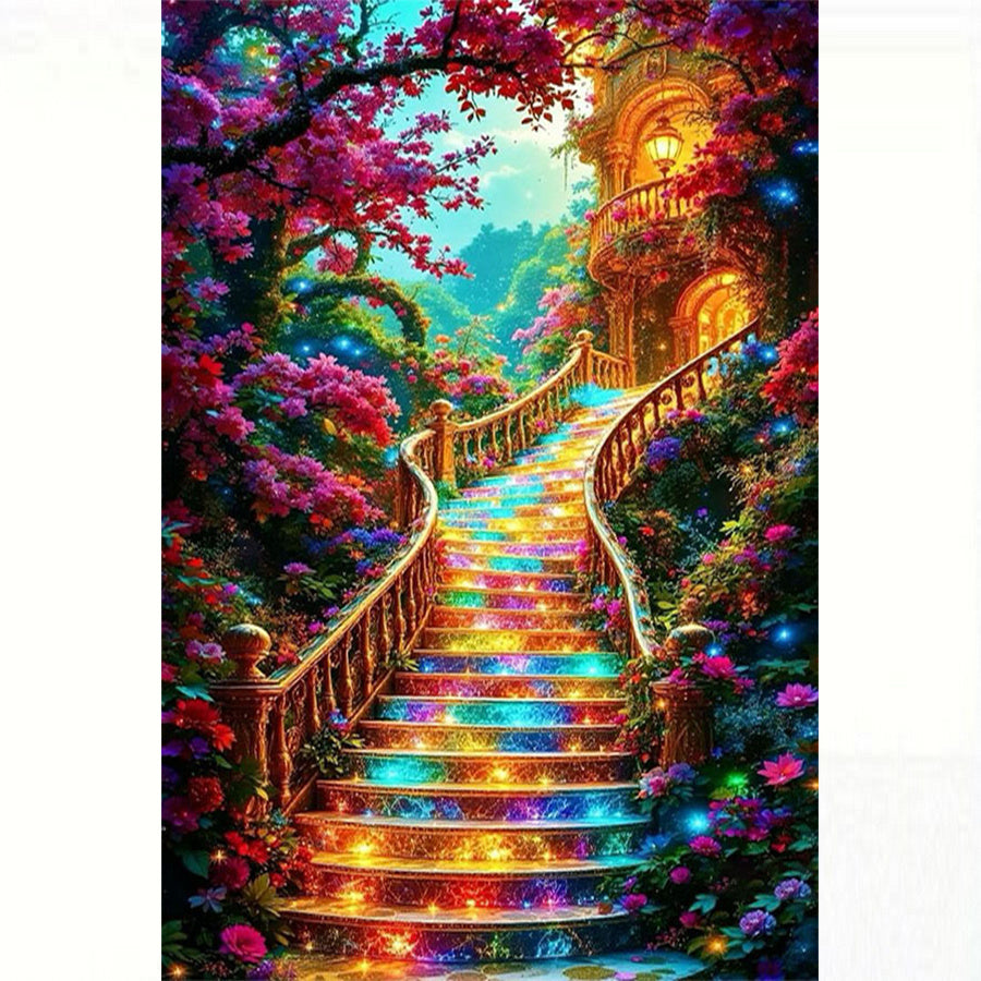 5D Diamond Painting Kit – Eden's Stairway To Heaven
