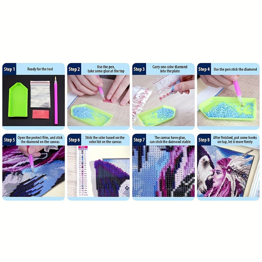 5D Diamond Painting Kit – Eden's Stairway To Heaven