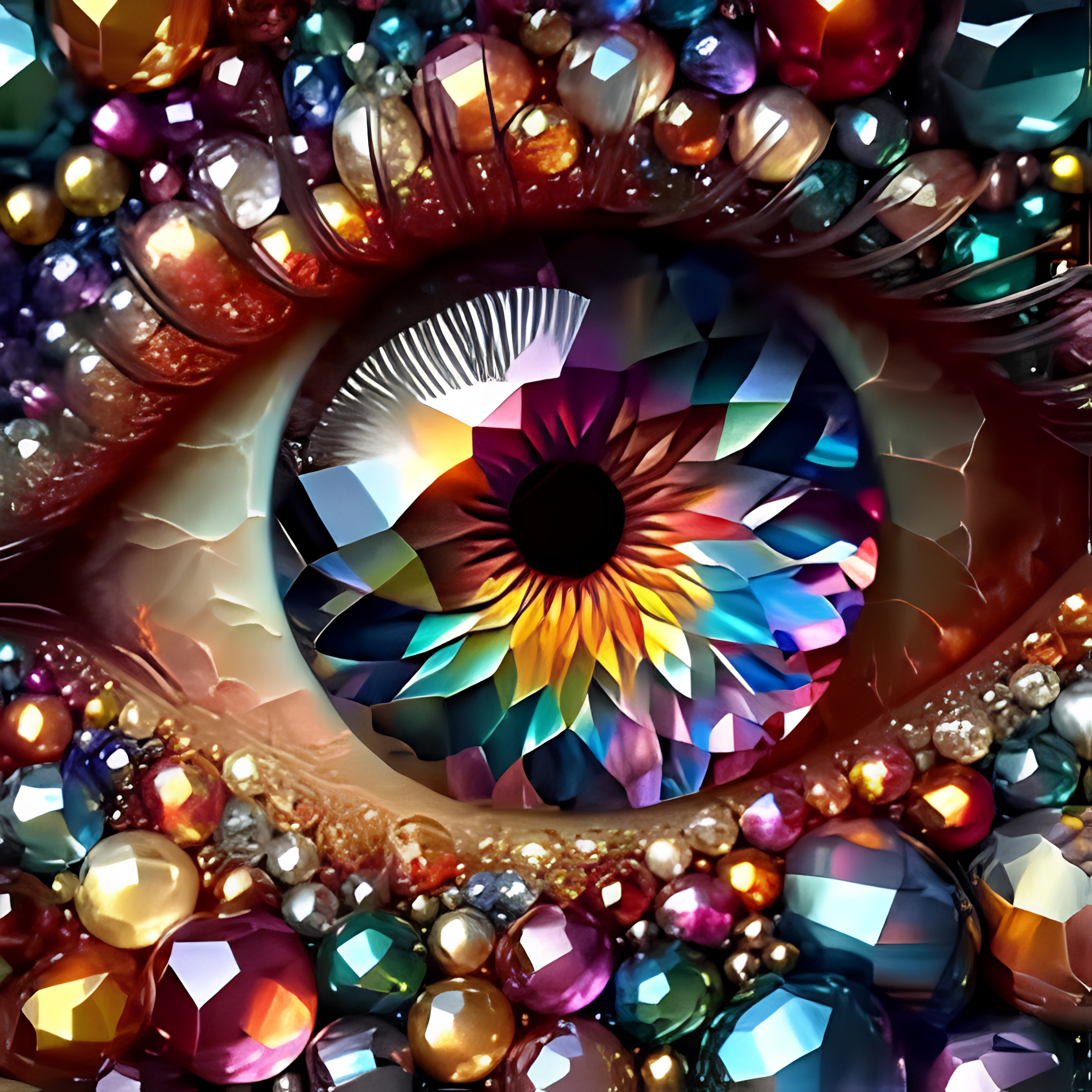 Jeweled Eye Diamond Painting