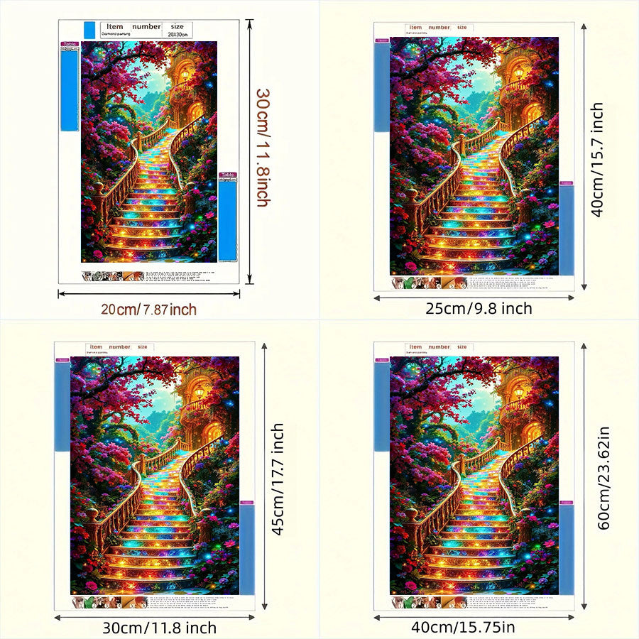 5D Diamond Painting Kit – Eden's Stairway To Heaven