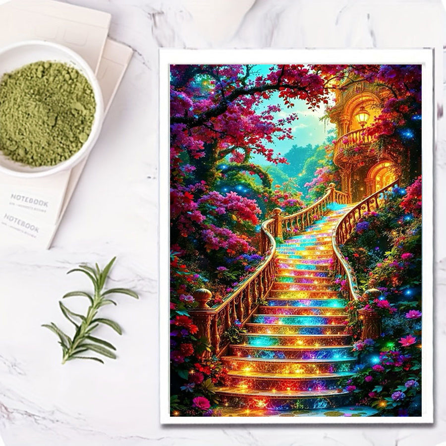5D Diamond Painting Kit – Eden's Stairway To Heaven